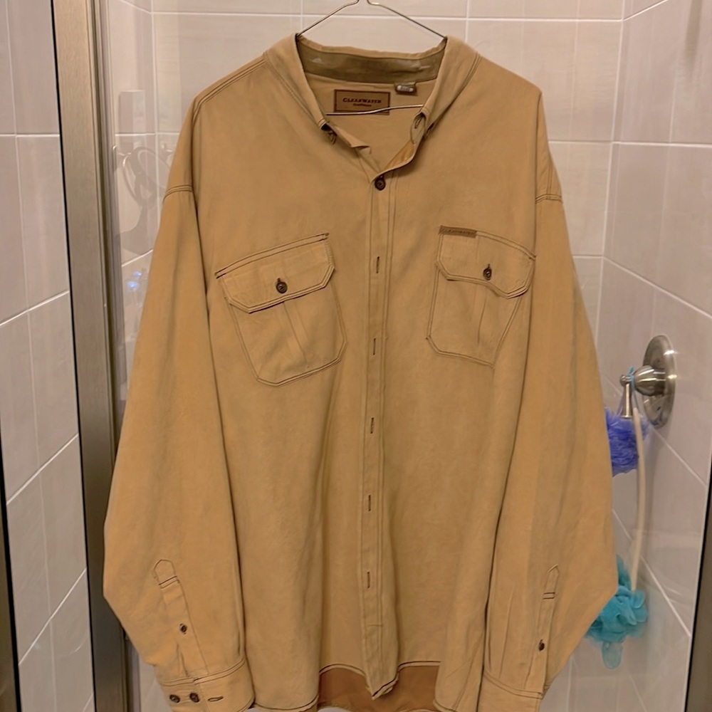 Clear Water Outfitters button down top